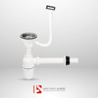 سیفون یک لگنه فانتزی با سرریز سینی