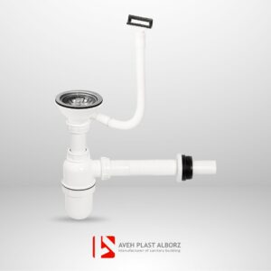 سیفون یک لگنه فانتزی با سرریز سینی